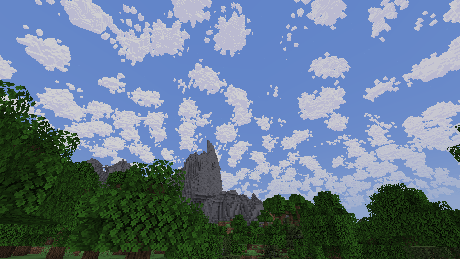 simple clouds mod