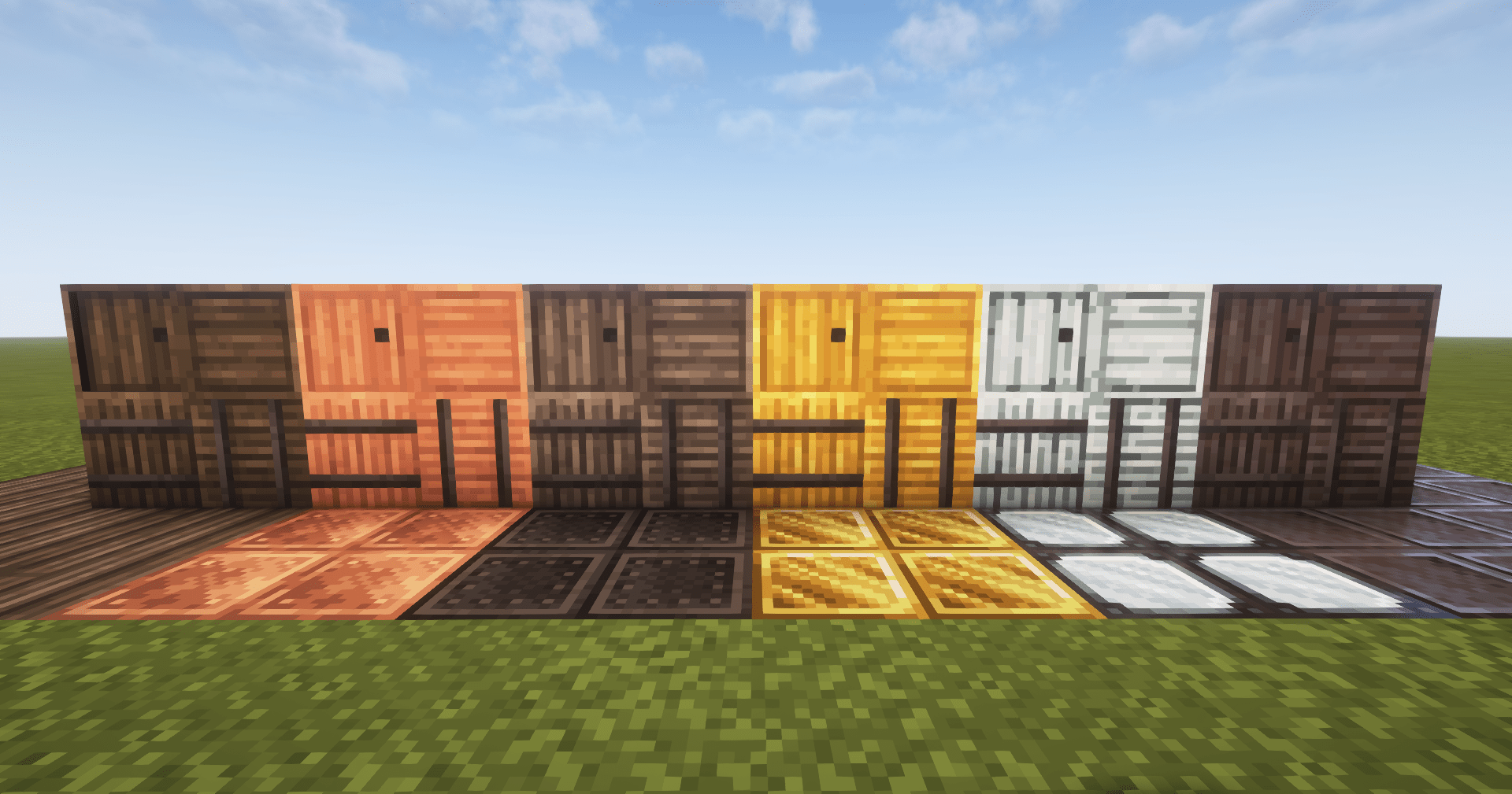 Showcase of updated textures