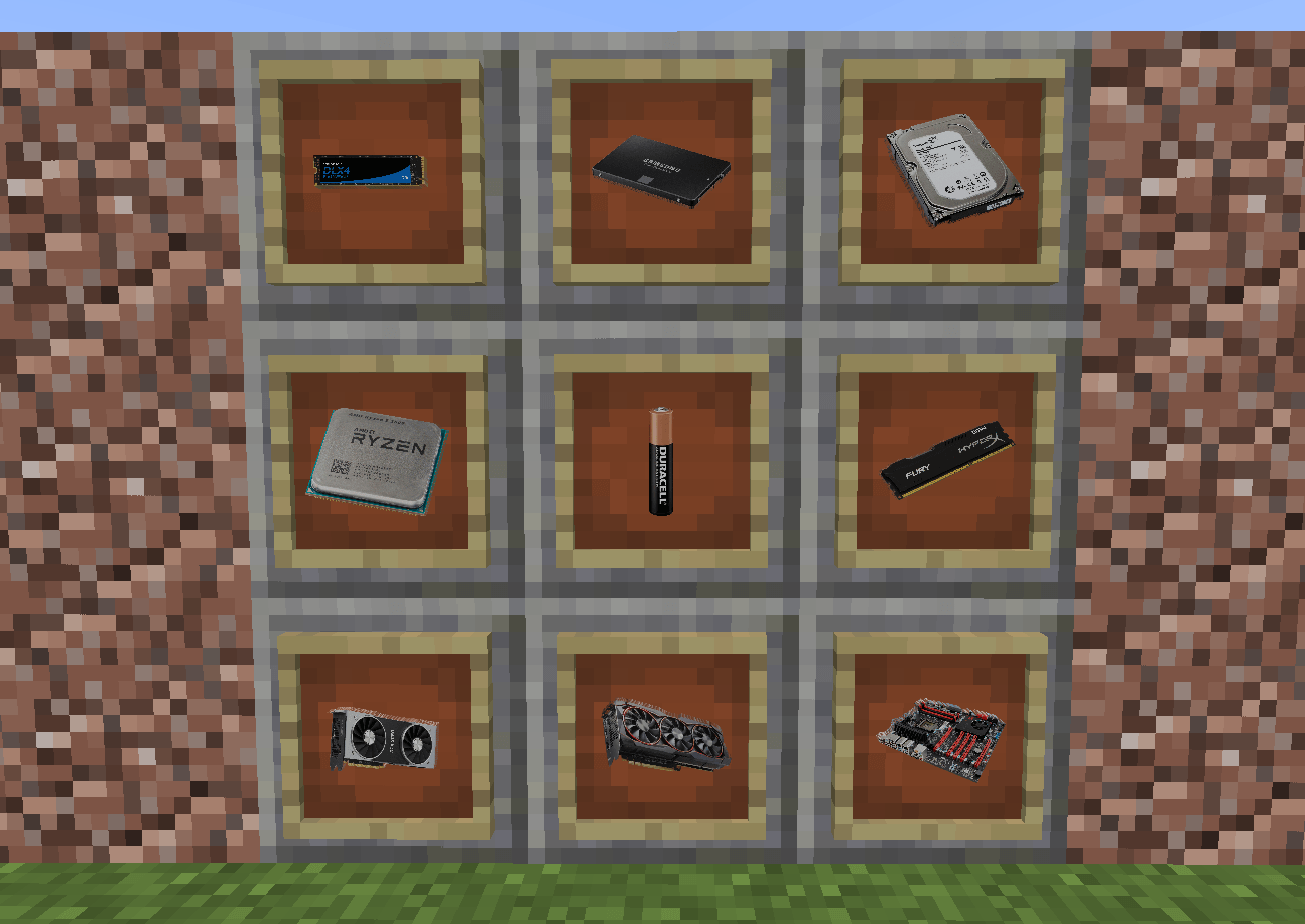 Thumbnail SSD New, SSD Old, HDD, Ryzen 5 CPU, Triple A Battery, RAM, RTX 2080, GPU, Motherboard