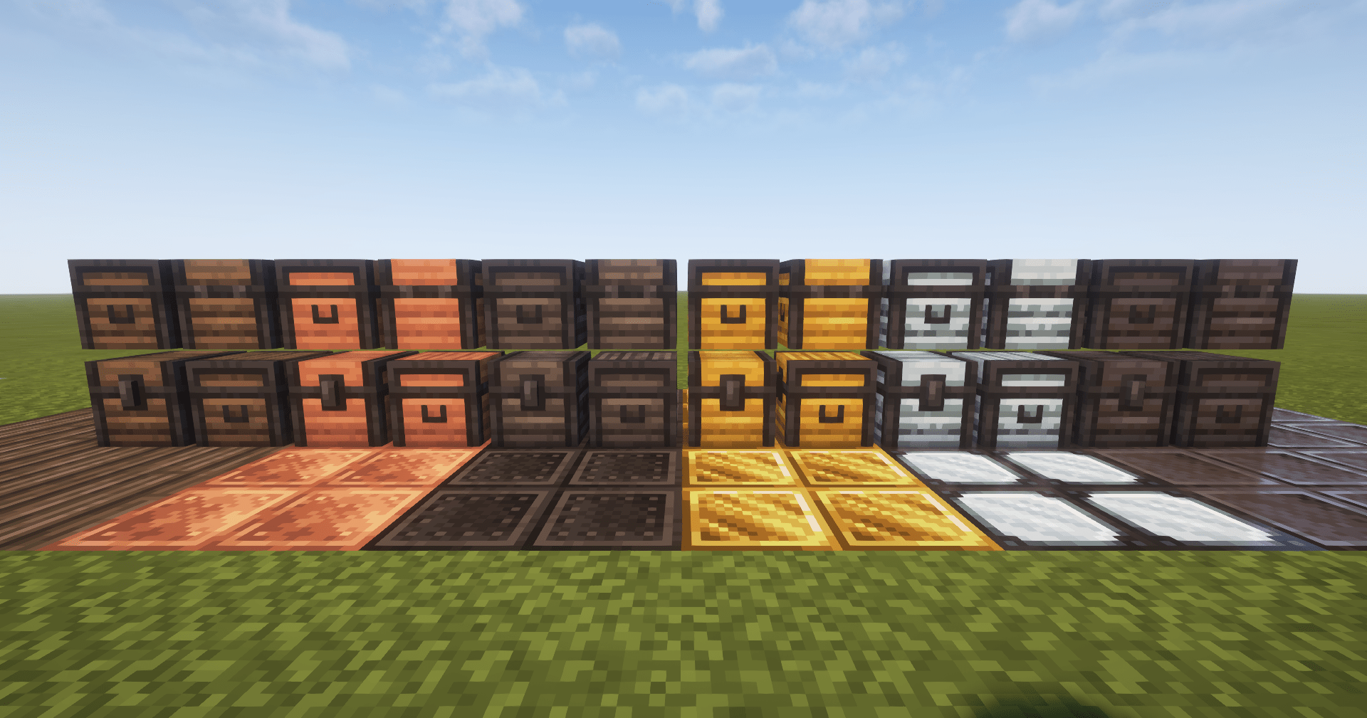 Preview of modified textures