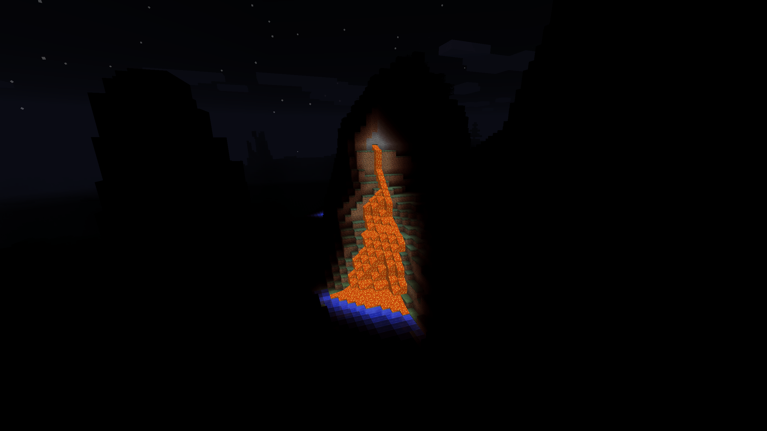 Lava at Night