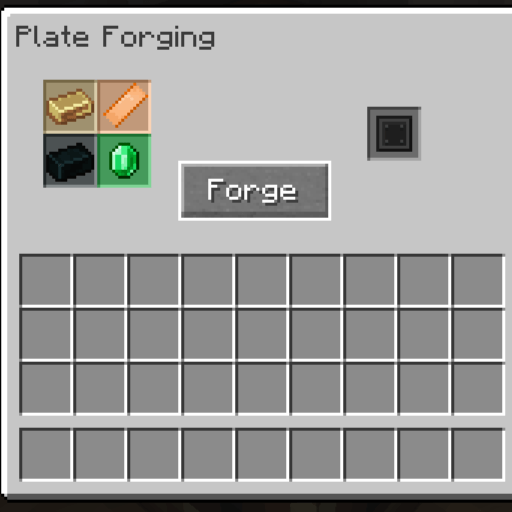 Forging Hardened Plating