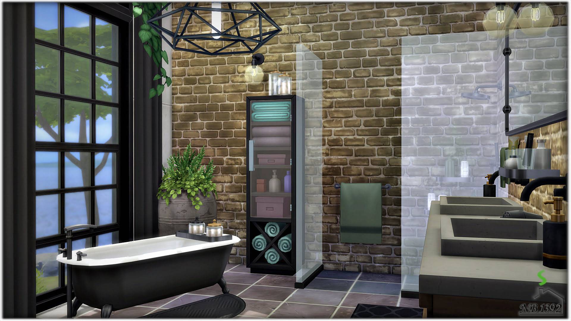 Industrial Apartment - NB1392 - The Sims 4 Rooms / Lots - CurseForge