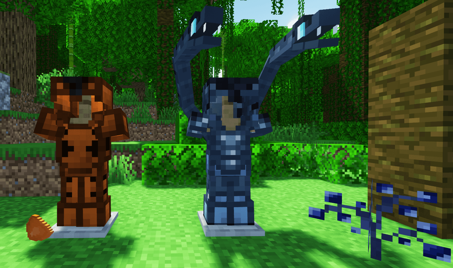 Thumbnail Fire scales to make the Fire bellied armor and the Moonlight orchid to infuse the Fire bellied armor make the moonlight armor.