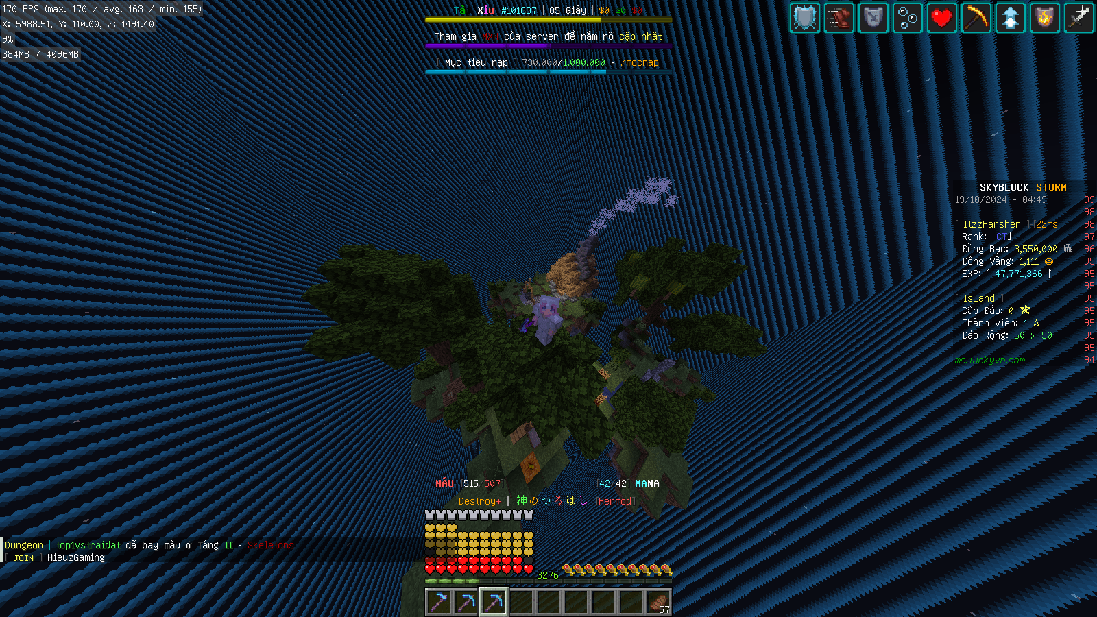 Valkaw Client Screenshots Minecraft Modpacks