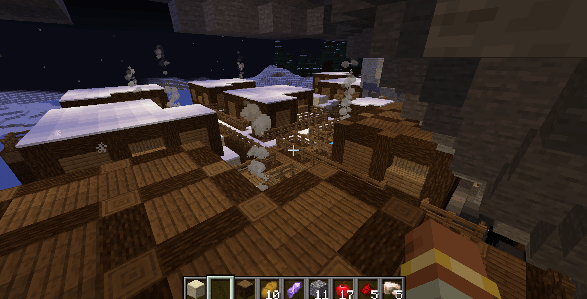 Thumbnail A small village hidden away in the frozen wastelands