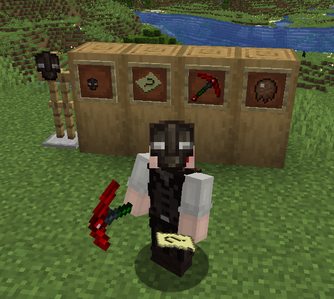 It adds all of this stuff and it removes the blur effect that you get when you put a carved pumpkin onto your head.