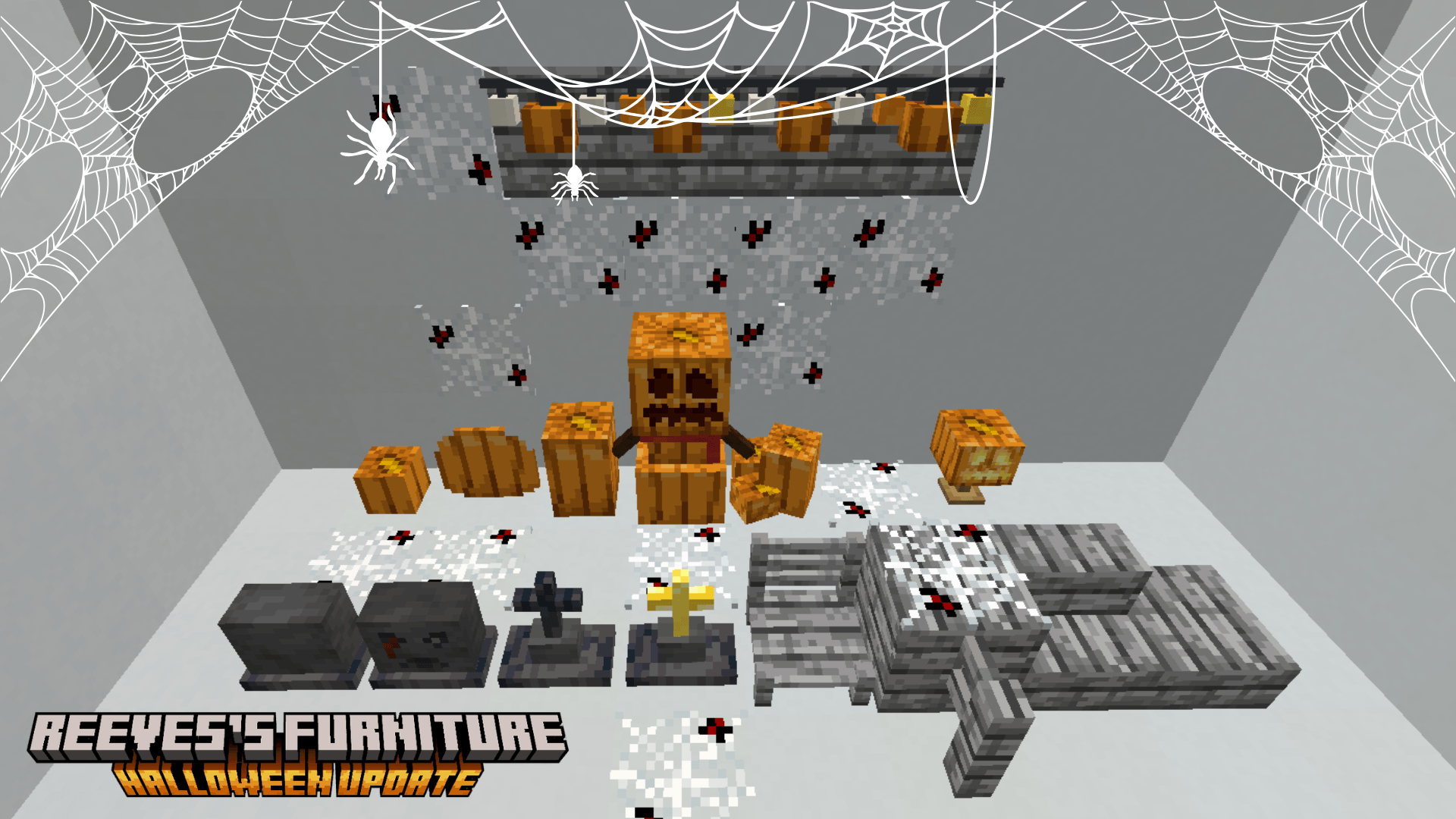 Download Reeves's Furniture HALLOWEEN UPDATE Minecraft Mods