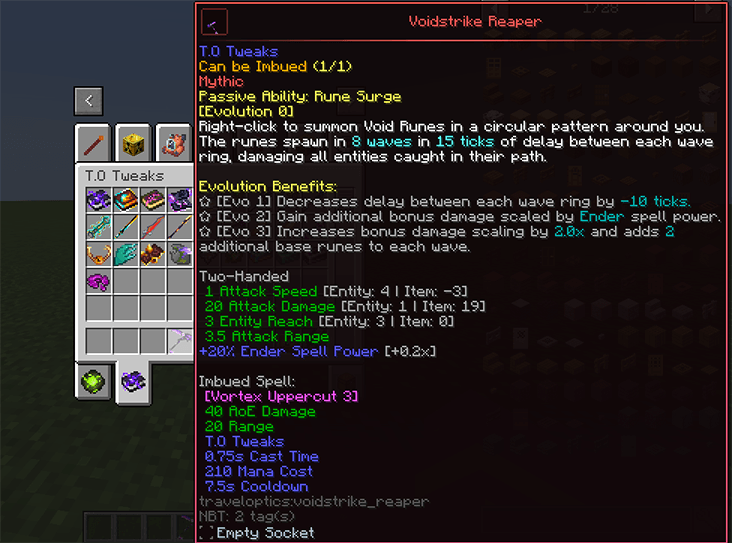 Weapon: Voidstrike Reaper