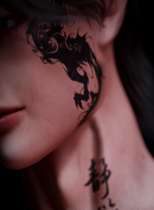 P_peng Tattoo N0.40 Wither thorn HQ - Gallery - The Sims 4 Create a Sim
