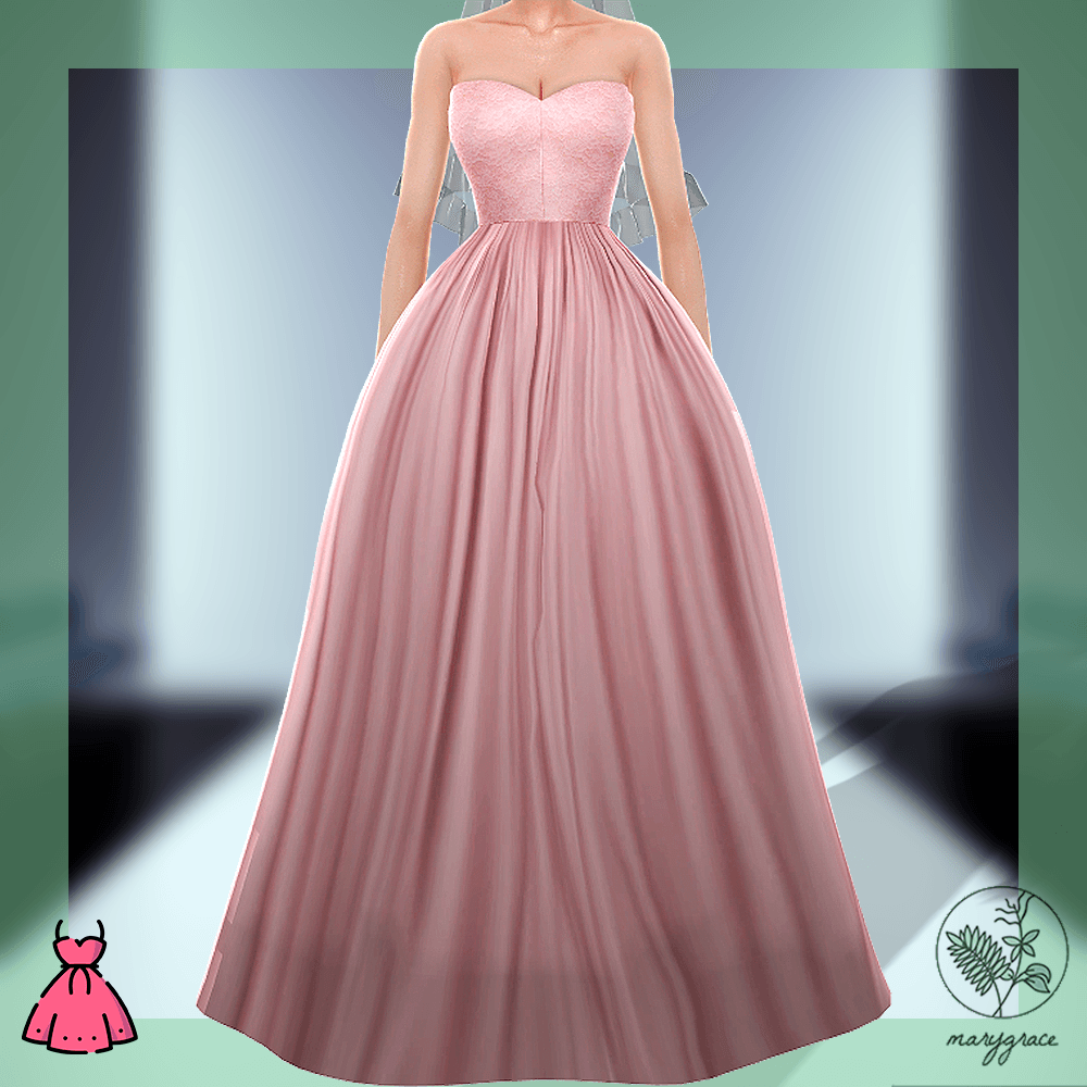 I SAID YES" COLLECTION - WEDDING GOWN #54 - The Sims 4 Create a Sim -  CurseForge