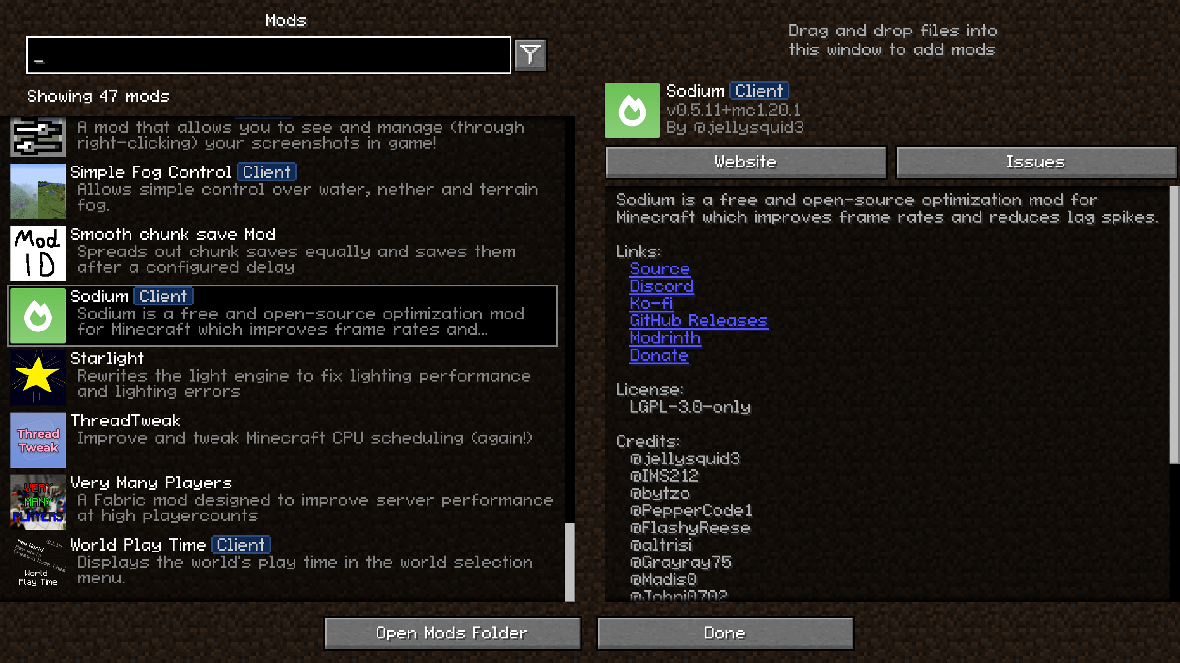 Mod Menu