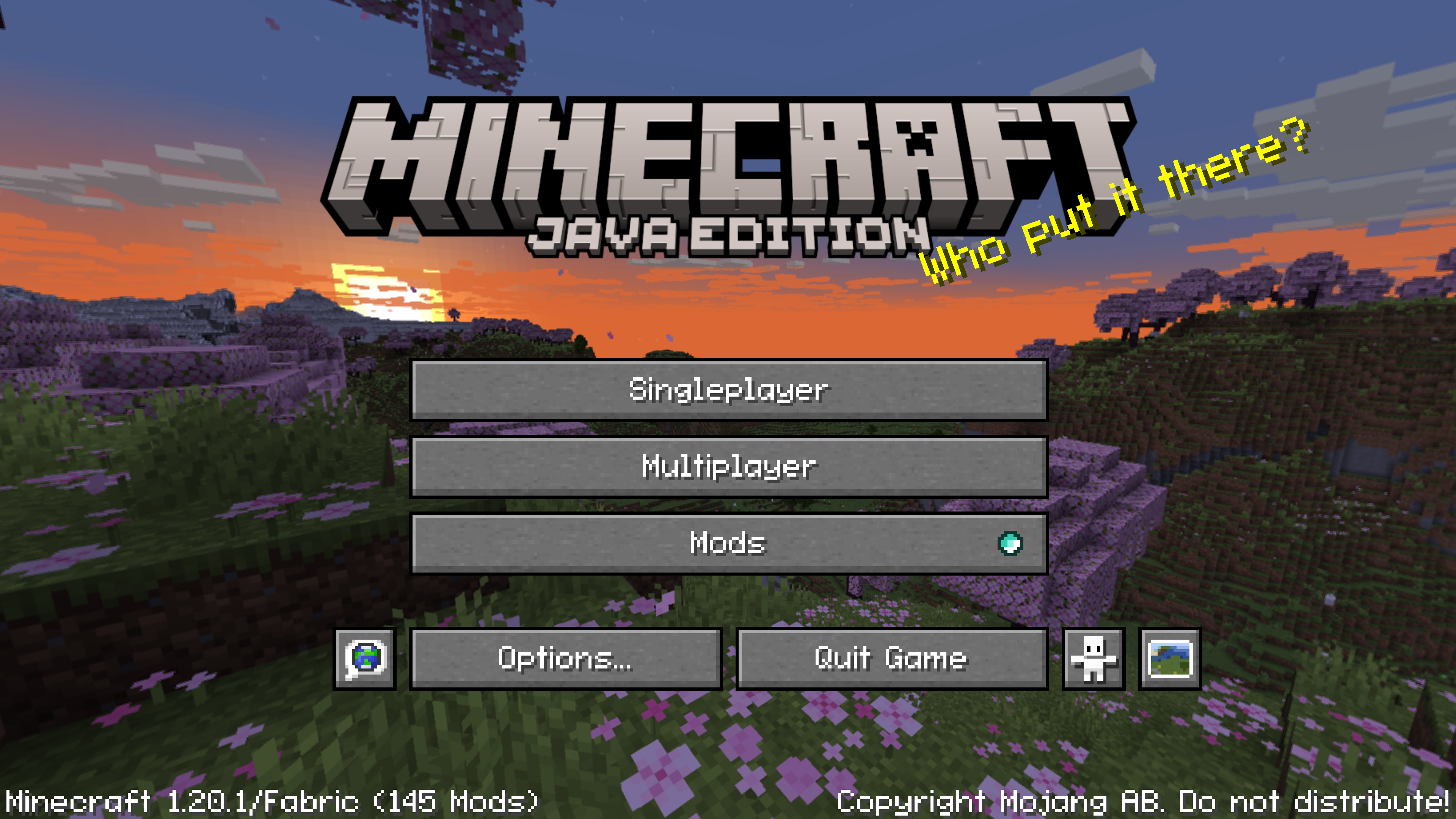 Title screen
