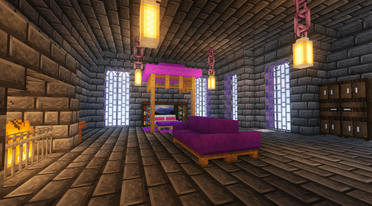 A Castle Bedroom