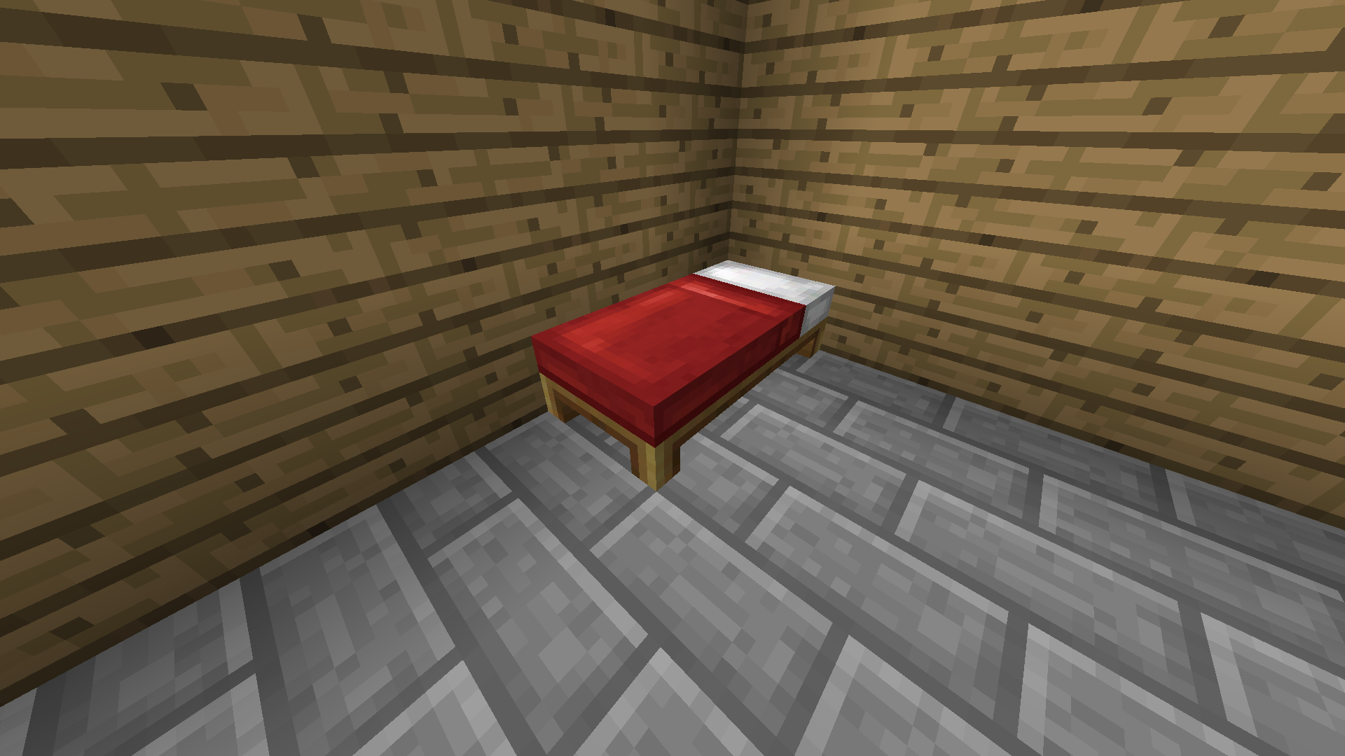 Thumbnail Putting a colored Blanket will turn it into a vanilla Bed.