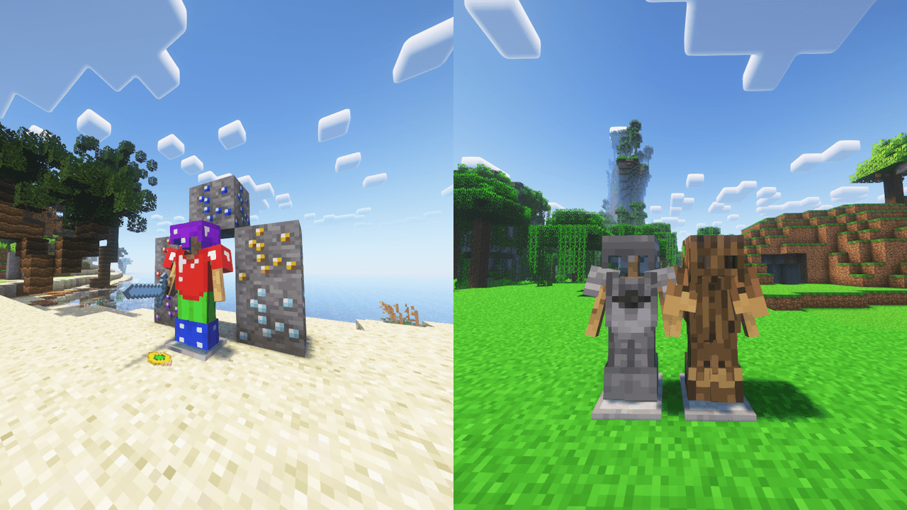 Thumbnail New ores, armors and weapons (there are more than 5 overworld new ores)