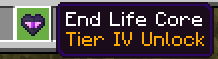 End Life Core boss reward