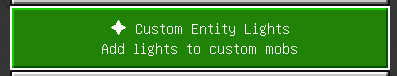 System Dynamic Lights custom entity menu