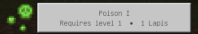 System Enchantments experience and Lapis cost example