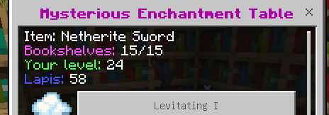 System Enchantments bookshelf placement