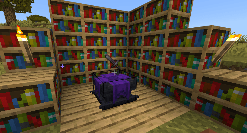 System Enchantments supported bookshelves