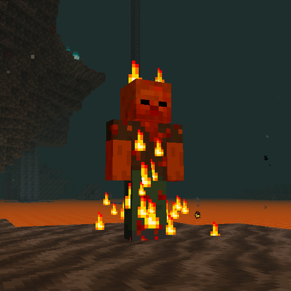 Burning Zombie
