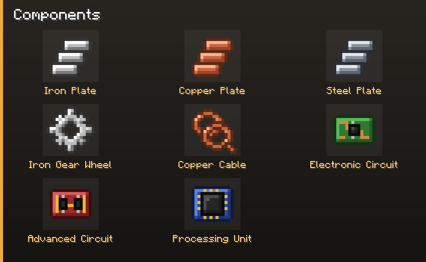 The component chain