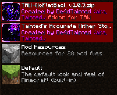 Пример порядка загрузки ресурспаков для TAW v3+