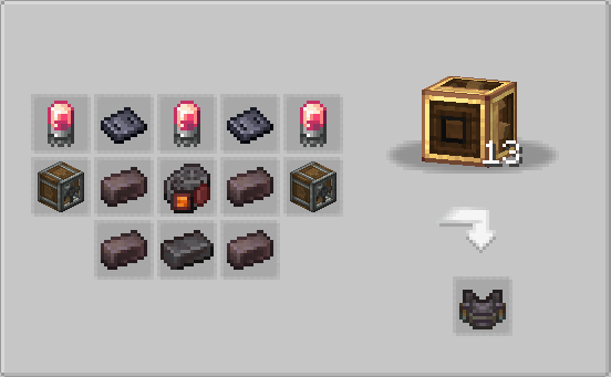 Netherite jetpack crafting recipe