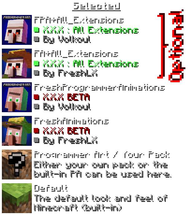 Proper Resource Pack Order