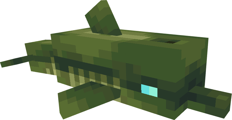 A dolphin, but zombie