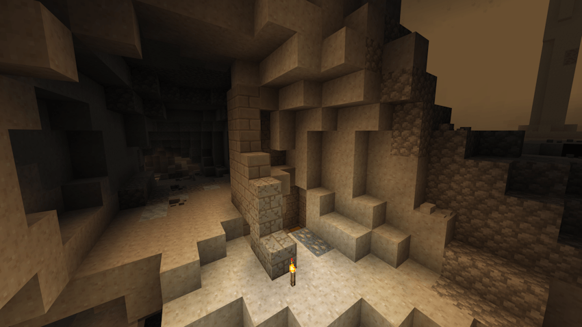 Limestone Minecraft Build Beyond The Underground (New Cave Biomes - Supports 1.21.40 ...
