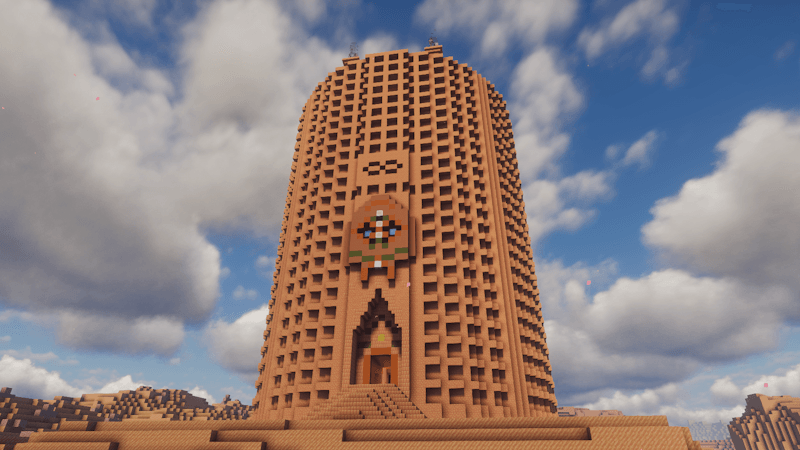 Stone Fortress on Mars