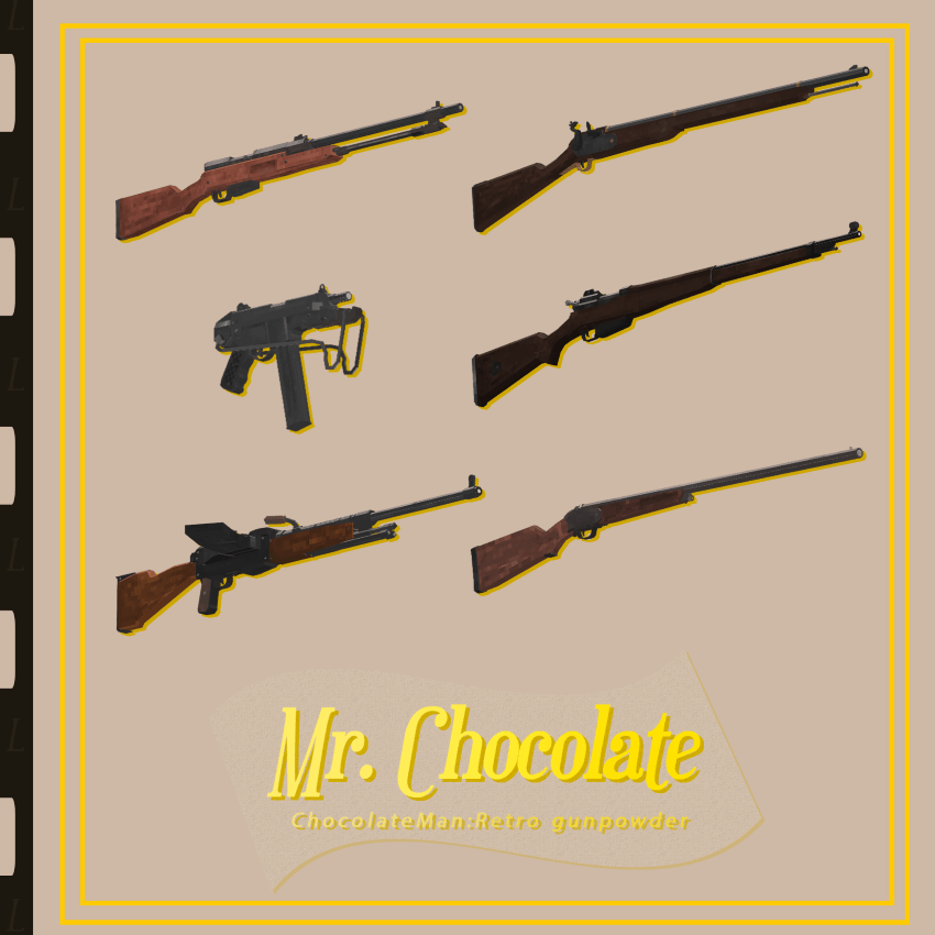 Download [TaCZ]ChocolateMan:Retro Gunpowder Gunpack - Minecraft Mods ...