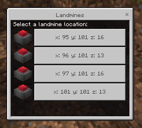 Landmine - Minecraft Bedrock Addons - CurseForge