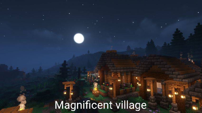 Magnificent village