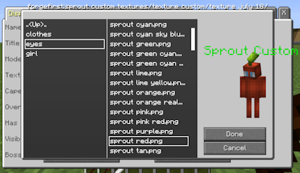 Custom NPC Skins + Sprouts Skins