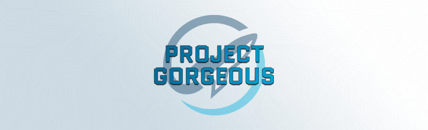 Project Gorgeous Logo Banner