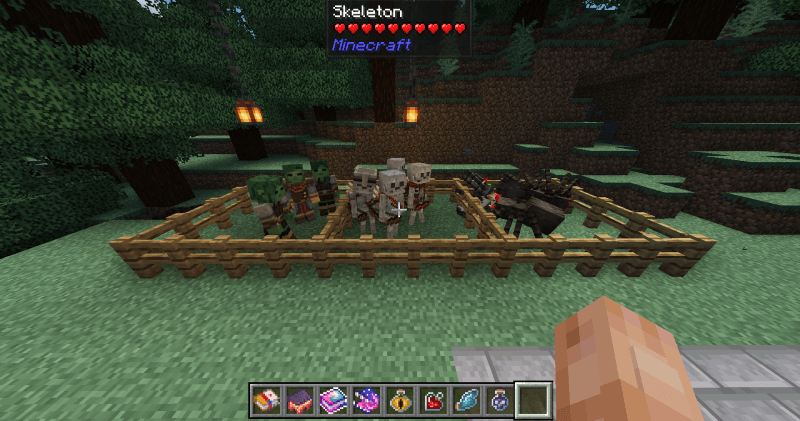 AL's Zombies, Skeletons & Spiders, and Xali's Enchanted Books & Potions