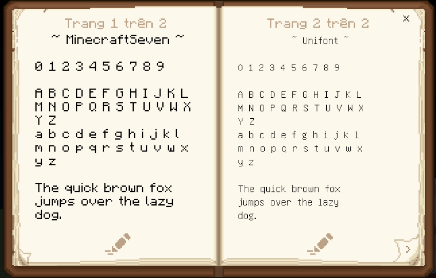 Fonts Comparison