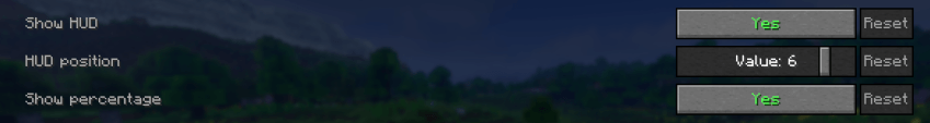 HUD Config