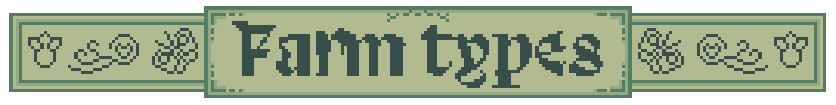 Farm types banner