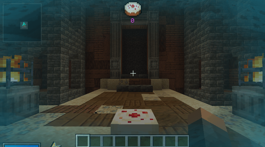 cake - blue vignette