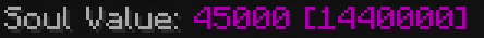soul value - default