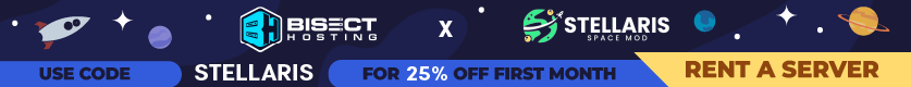 Get 25% off one Bisect Hosting server with the code "stellaris"