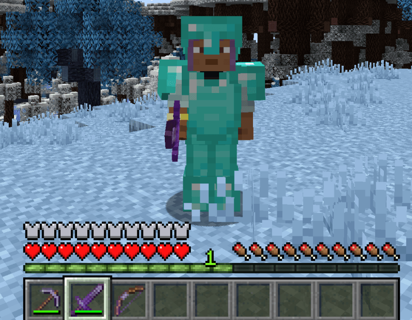 Original Armor Value with Diamond Armor Set