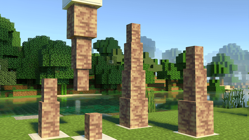 -3D Vanilla Blocks Texture Pack - Minecraft Bedrock Texture Packs ...