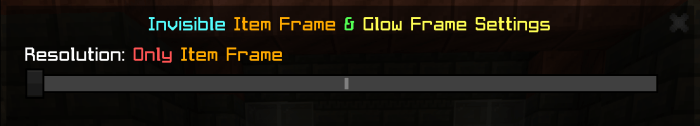 how to get a clear item frame in minecraft bedrock
