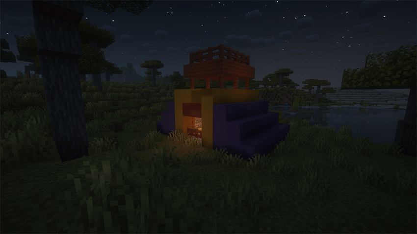 The Wandering Trader Post with Shader