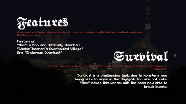 Features image. Shows what the modpack has to offer.